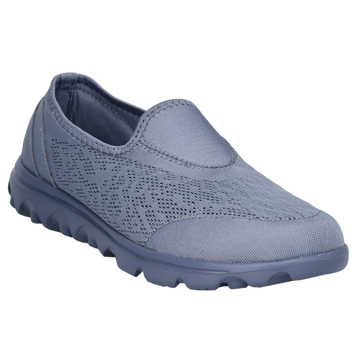 Propet TravelActiv Slip On Women's Sneaker - Denim in women's 4E extra wide