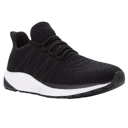 Propet Tour Knit Women's Sneaker - Black in women's 4E extra wide