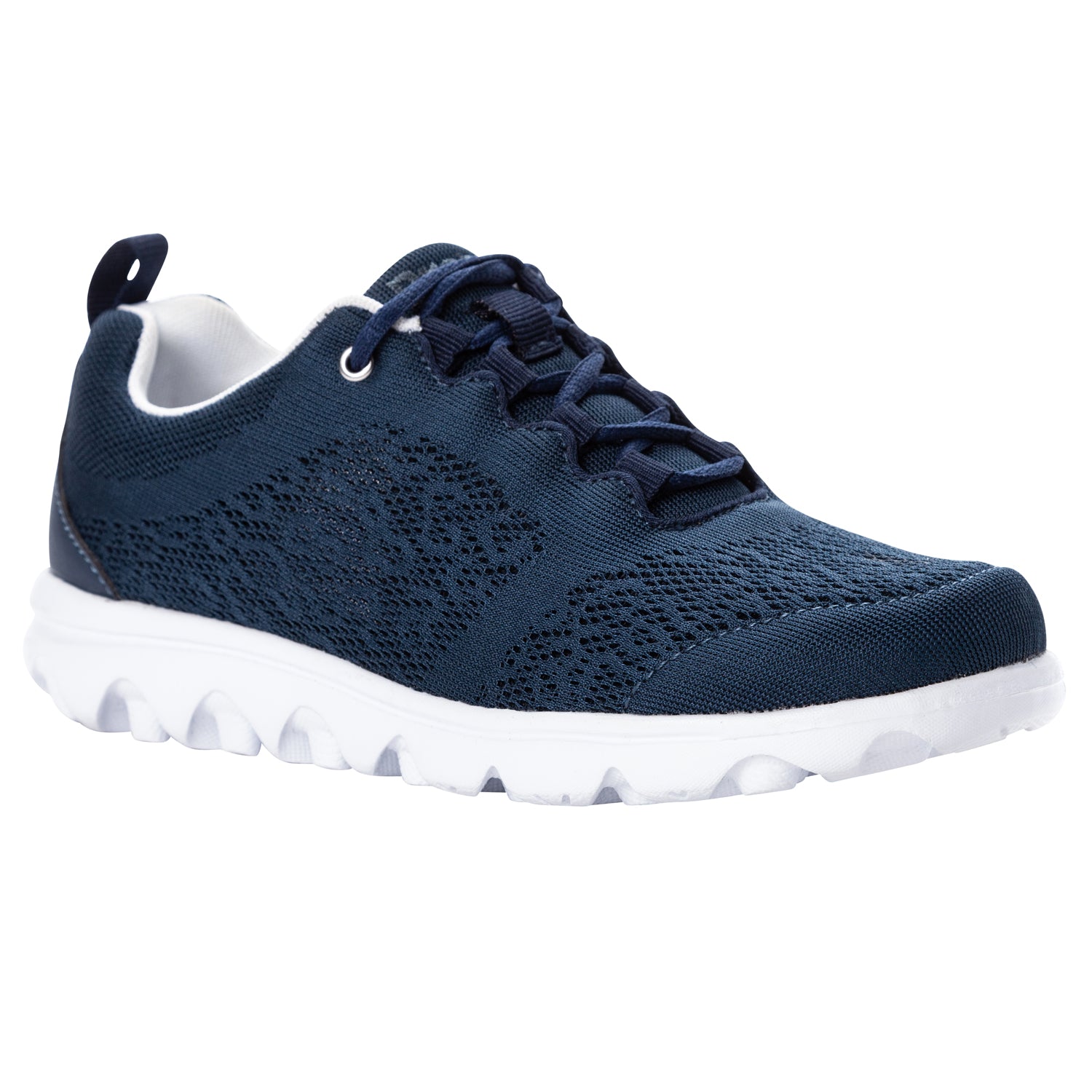 Propet TravelActiv Women's Sneaker - Navy in women's 4E extra wide