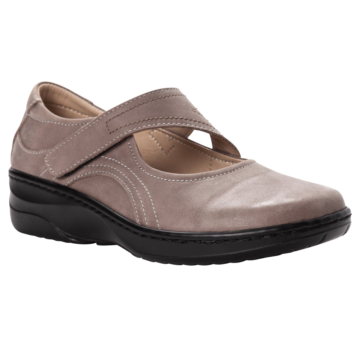 Propet Golda Women's Casual Shoe - Grey in women's 4E extra wide