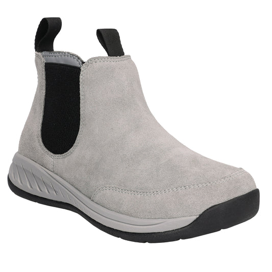 Propet Linden Women's Chelsea Boot - Grey in women's 4E extra wide