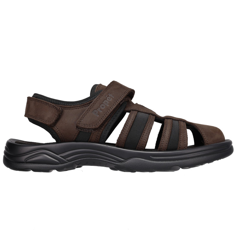 Propet Vallejo Men's Sandal - Brown in 5E extra wide