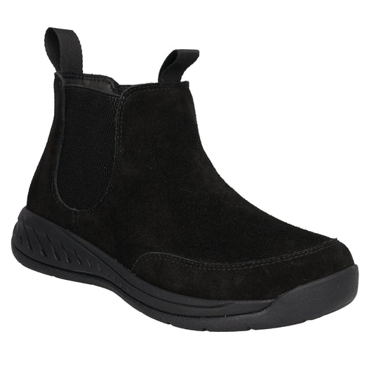 Propet Linden Women's Chelsea Boot - Black in women's 4E extra wide