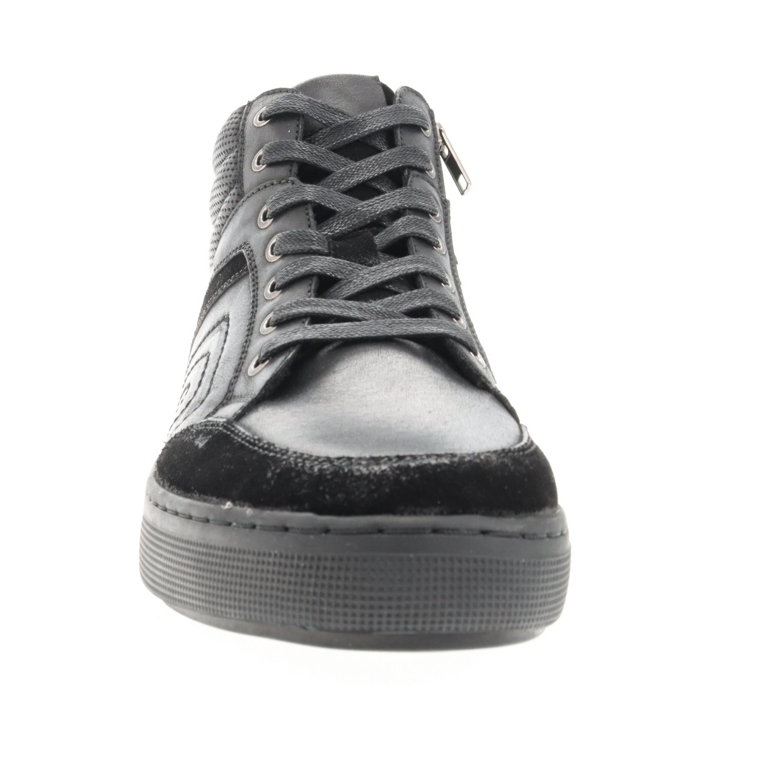 Propet Kenton Men's Midcut Sneaker - All Black in 5E extra wide