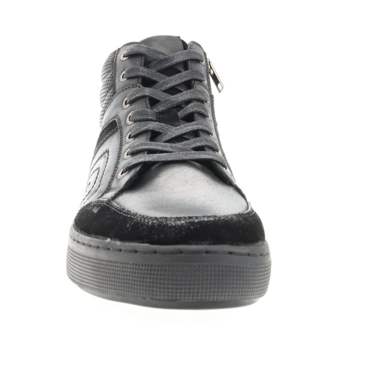 Propet Kenton Men's Midcut Sneaker - All Black in 5E extra wide