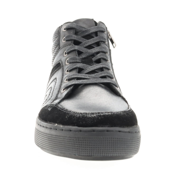 Propet Kenton Men's Midcut Sneaker - All Black in 5E extra wide