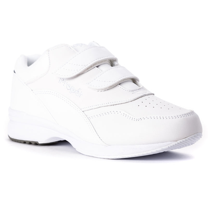Propet Tour Walker Strap Women's Walking Shoe - White in women's 4E extra wide