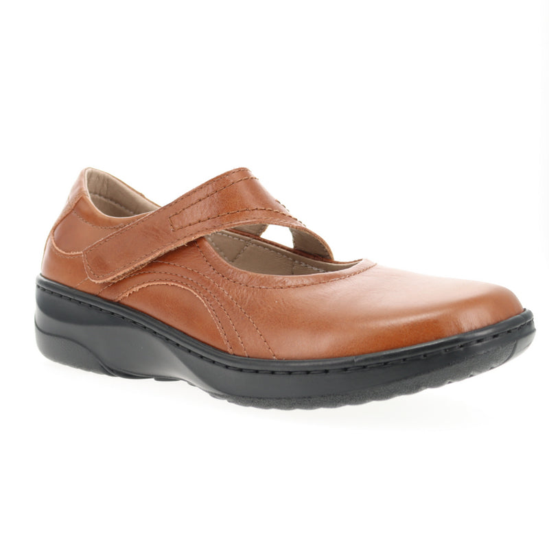 Propet Golda Women's Casual Shoe - Taupe in women's 4E extra wide