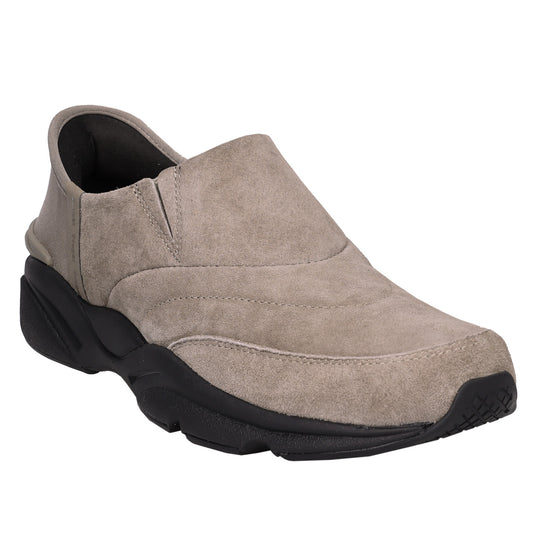 Propet Stability Freestyle Men's Slip-On - Gunsmoke Suede in 5E extra wide