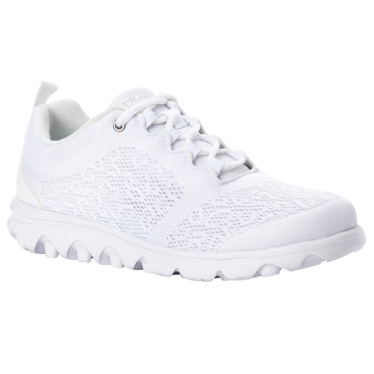 Propet TravelActiv Women's Sneaker - White in women's 4E extra wide