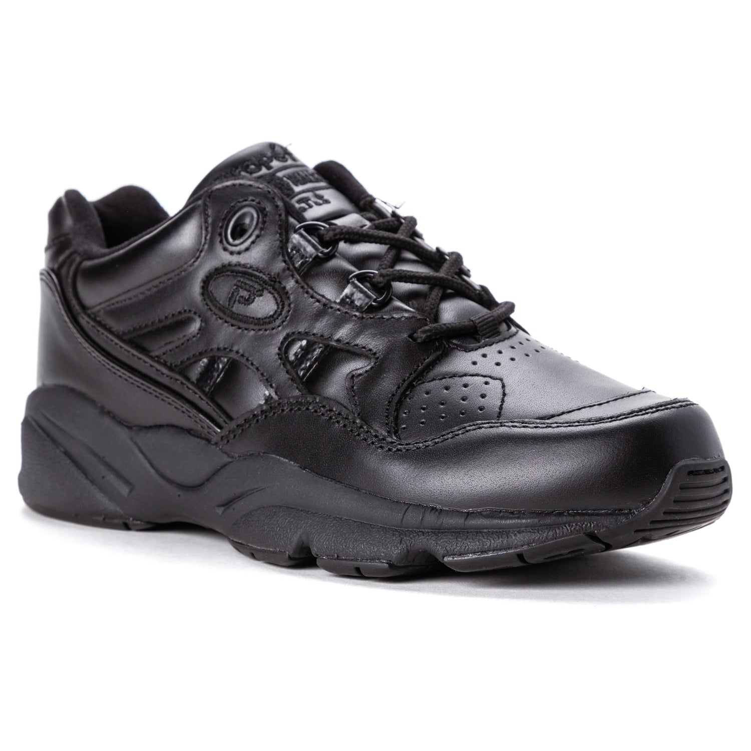 Propet Stability Walker Women's Walking Shoe - Black in women's 4E extra wide