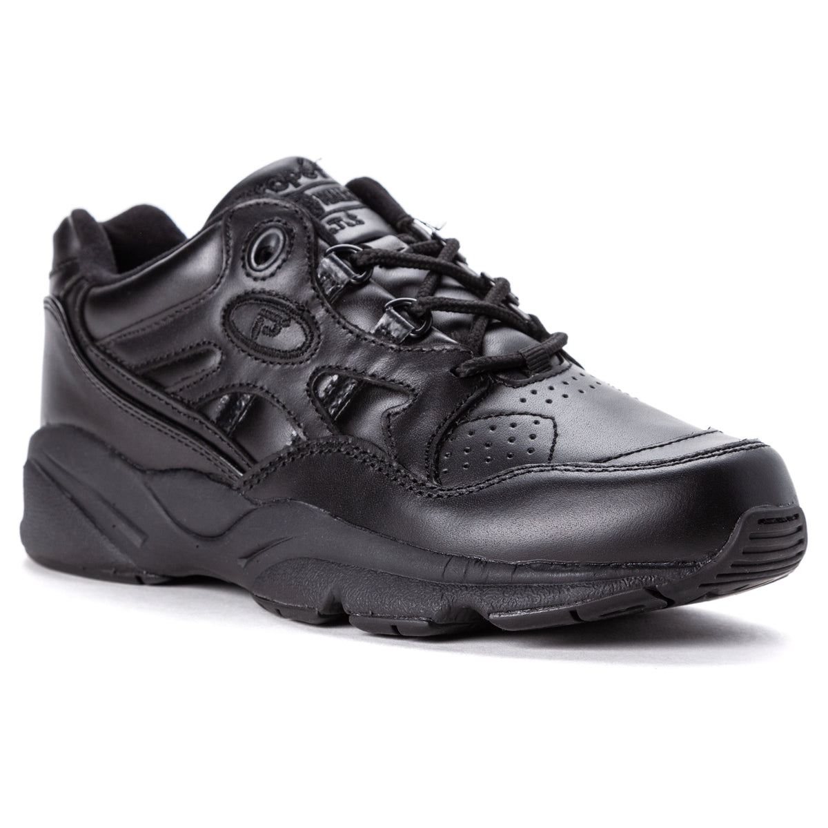 Propet Stability Walker Women's Walking Shoe - Black in women's 4E extra wide