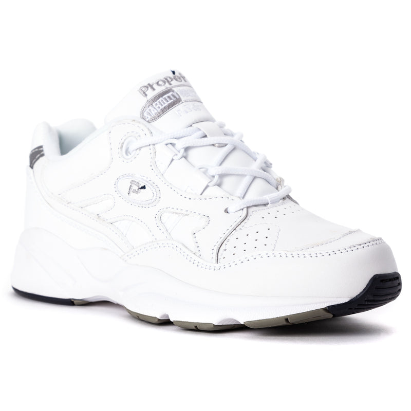 Propet Stability Walker Women's Walking Shoe - White in women's 4E extra wide