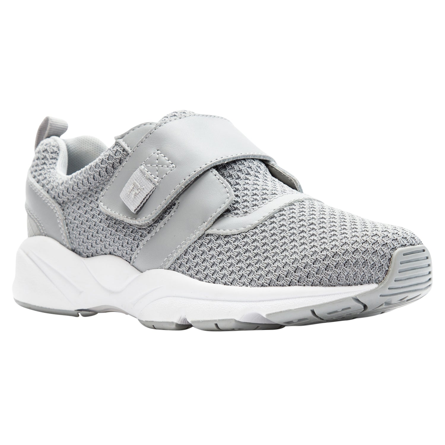 Propet Stability X Strap Women's Walking Shoe - Lt Grey in women's 4E extra wide