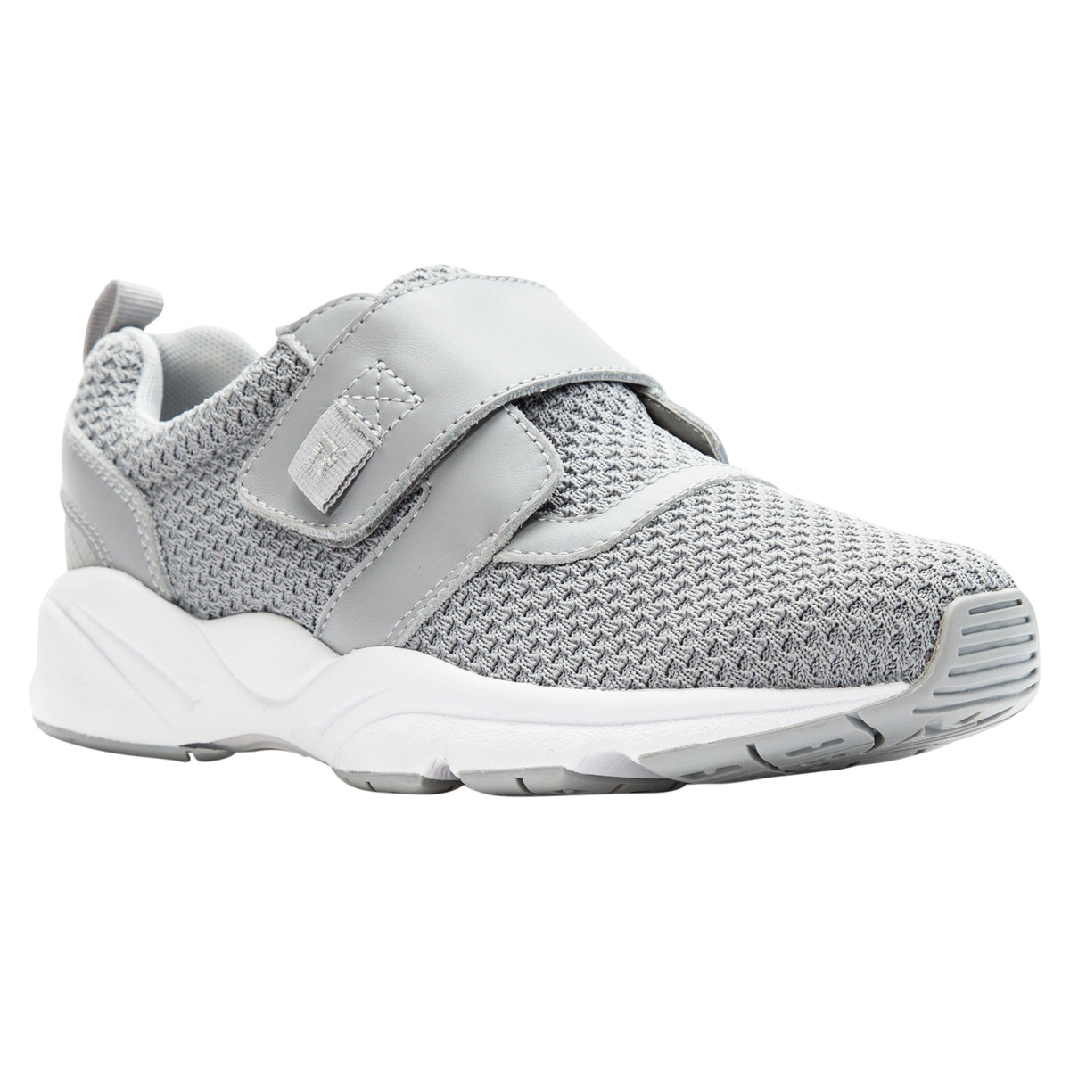 Propet Stability X Strap Women's Walking Shoe - Lt Grey in women's 4E extra wide