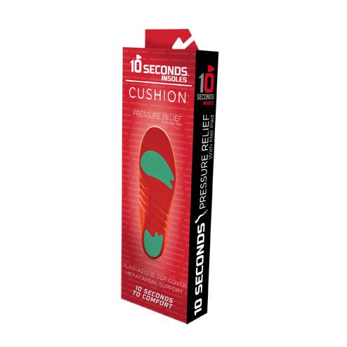 10 Seconds Pressure Relief Arch Support with Met Pad