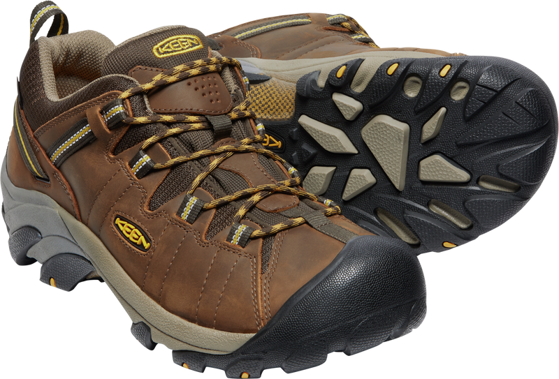 Keen Targhee II WP Wide - Cascade Brown / Golden Yellow