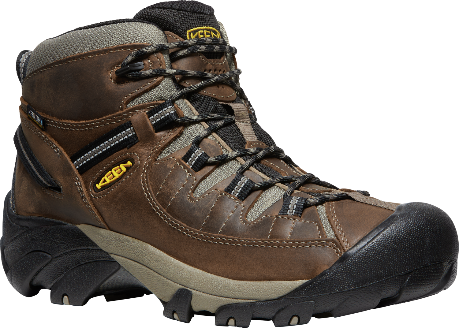 Keen Targhee II Mid Wide - Shitake/Brindle