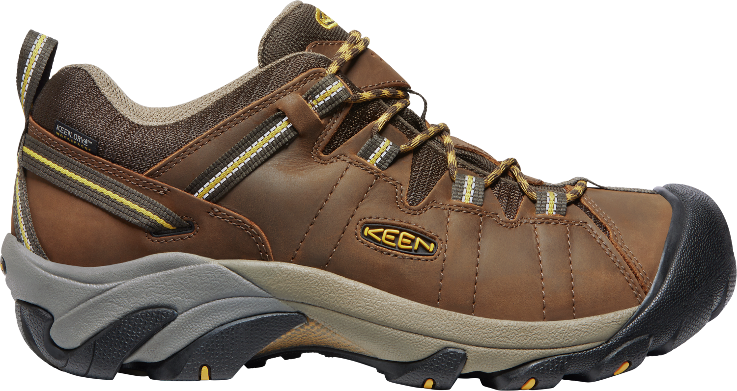 Keen Targhee II WP Wide - Cascade Brown / Golden Yellow