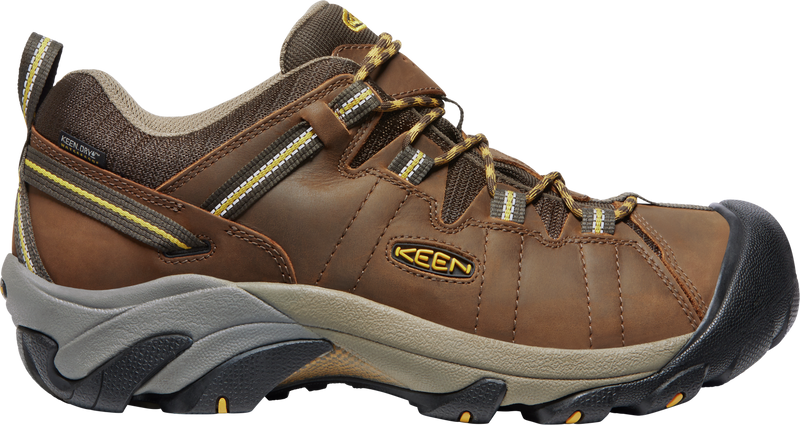Keen Targhee II WP Wide - Cascade Brown / Golden Yellow