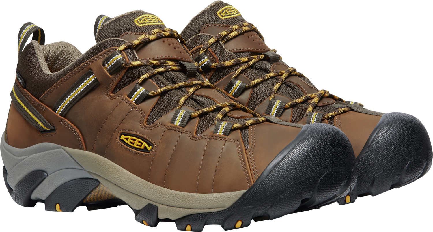 Keen Targhee II WP Wide - Cascade Brown / Golden Yellow