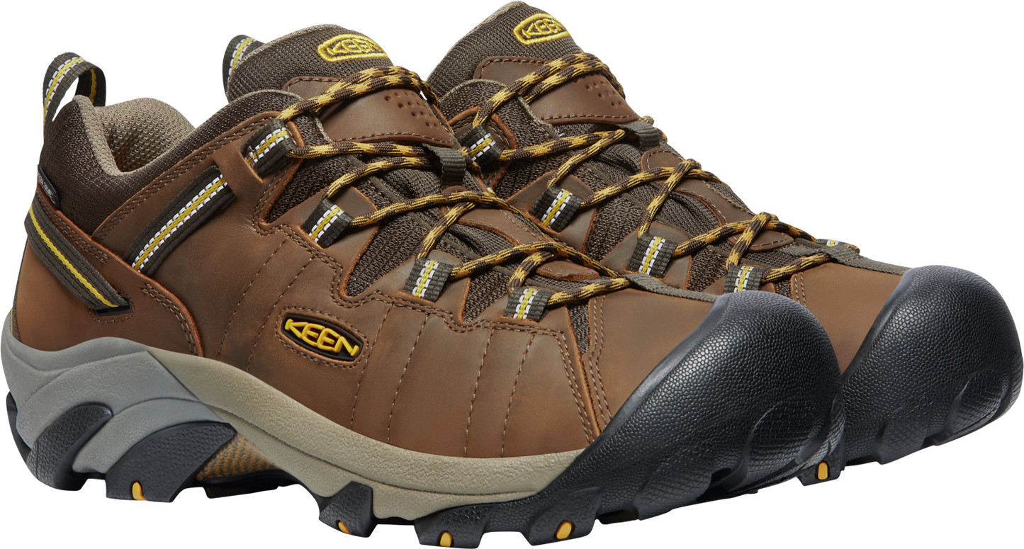 Keen Targhee II WP Wide - Cascade Brown / Golden Yellow