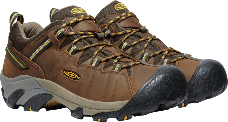 Keen Targhee II WP Wide - Cascade Brown / Golden Yellow