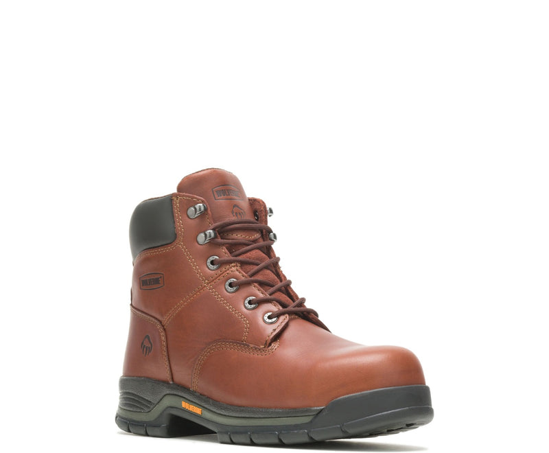 Wolverine Harrison 6" Lace-Up Steel-Toe EH Boot