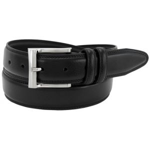 Florsheim 1136 - 32mm Pebble Grain Leather Dress Belt - Black