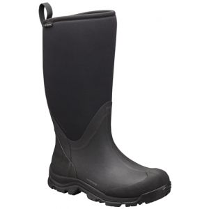 Columbia Mens Bugaboot Neo Tall Omni-Heat Pull-On Rain Boot - Black Charcoal