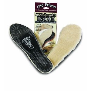 Old Friend 100% Natural Sheepskin Inserts - Trim to Fit sizes 7-13 up to EEEEE - 5E