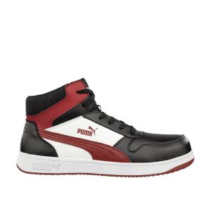 Puma Frontcourt Mid - Black/White/Red