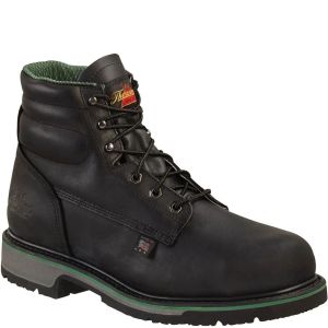 Thorogood Black 6" Steel Toe Boots