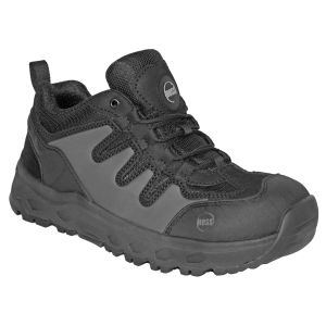 Hoss Eric Lo Oblique Aluminum Safety Toe Non-Waterproof Shoes - Black