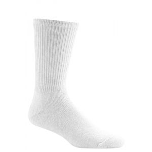 Wigwam King Cotton Crew White Boot Socks - Single Pair