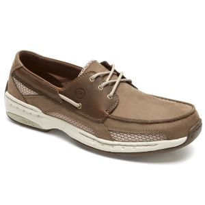 Dunham Captain - Taupe Boat Shoes