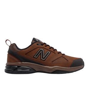 New Balance 623v3 Brown Leather Trainer Shoes 