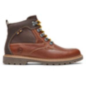 Dunham Strickland Chukka Waterproof Boot - Tan Leather/Chocolate Suede