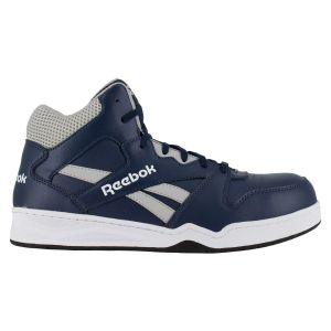 Reebok BB4500 Work RB4133 - Mens High Top Work Sneaker - Navy/Grey