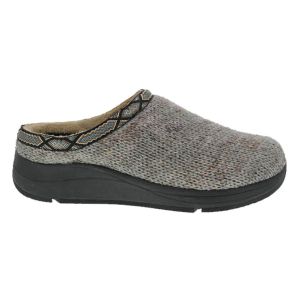 Drew Shoe Relax Slippers - Grey