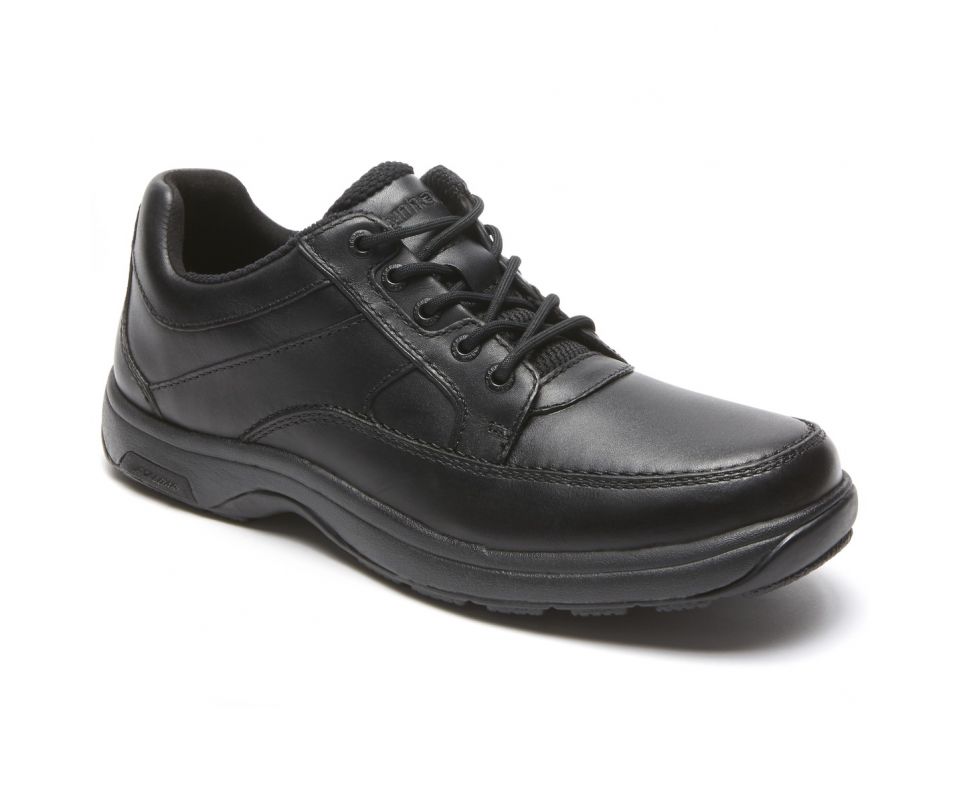 Dunham 8500BK Men’s Midland Black Oxford Shoes | Xl Feet