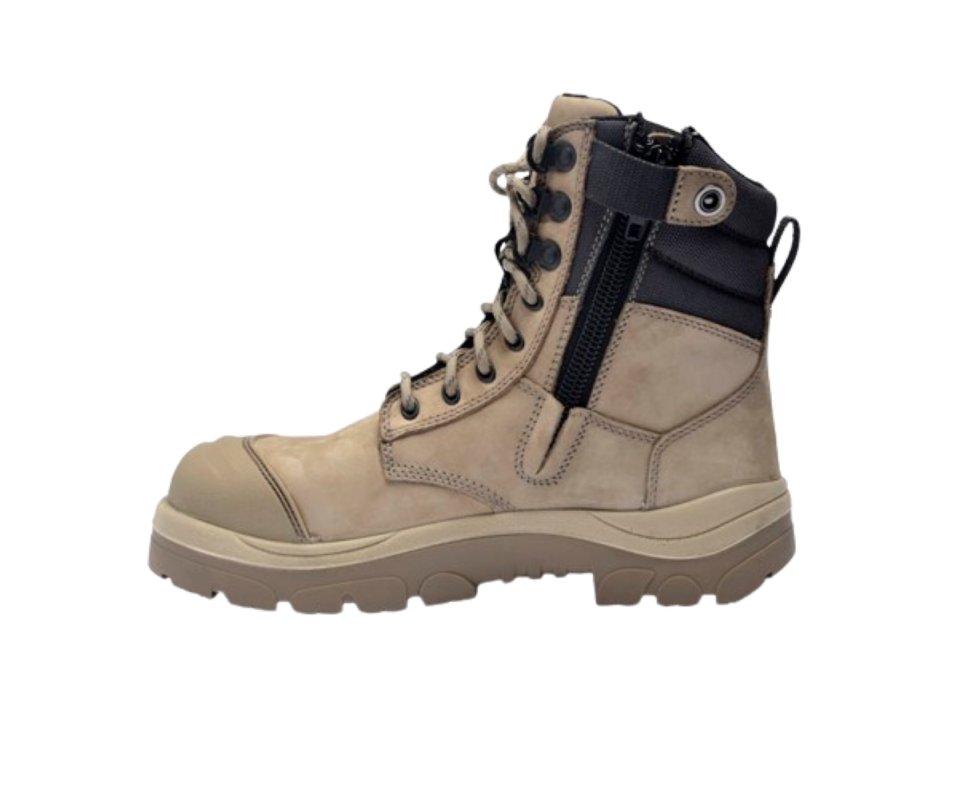 8 inch steel toe work boots deals