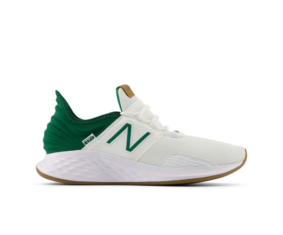 New Balance Mroavv1 Fresh Foam Roav Mens Shoes White Classic Pine Incense 18 Standard