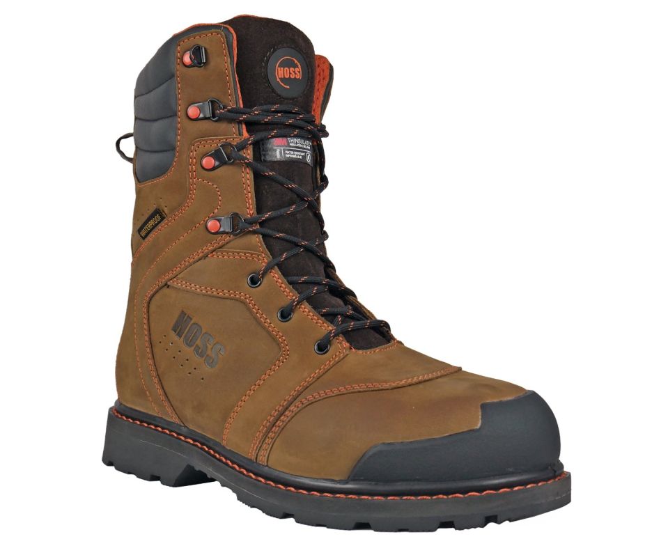 Insulated composite toe boots top
