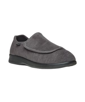 Propet Preferred Cush'N Foot Slipper - Slate Corduroy