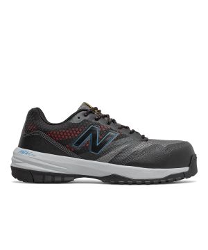 New Balance Composite Toe 589 ESD Athletic Work Shoes - Black / Toro Red
