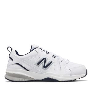 New Balance 608v5 Men’s Casual Shoe - White/Navy