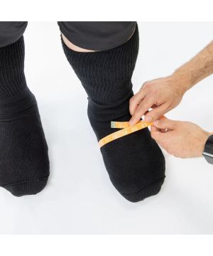 Extra Wide Black Bariatric Socks - Widest Fitting Sock Period!
