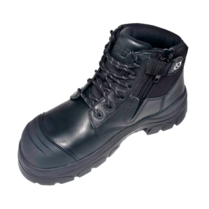Wide Load Composite Safety Toe 8-Inch Black Work Boots | Xl Feet