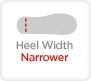 Heel Narrower